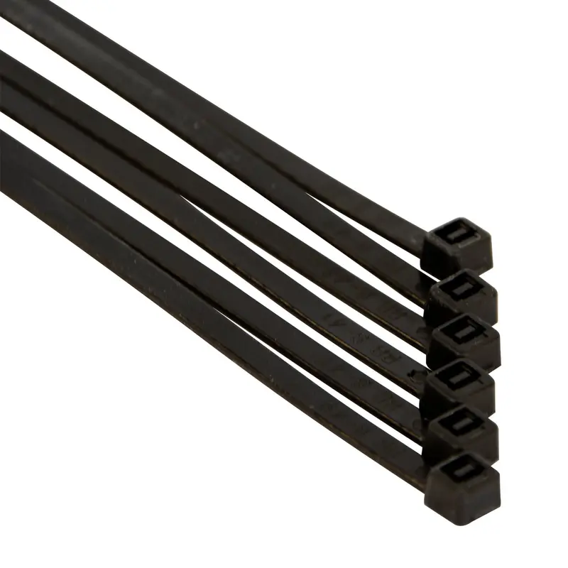 Netting Cable Ties 4.8Mm X 370Mm Black (Pk 100) 1