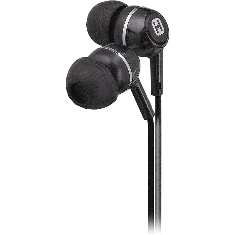 Noise-Isolating Earbuds, Black 1