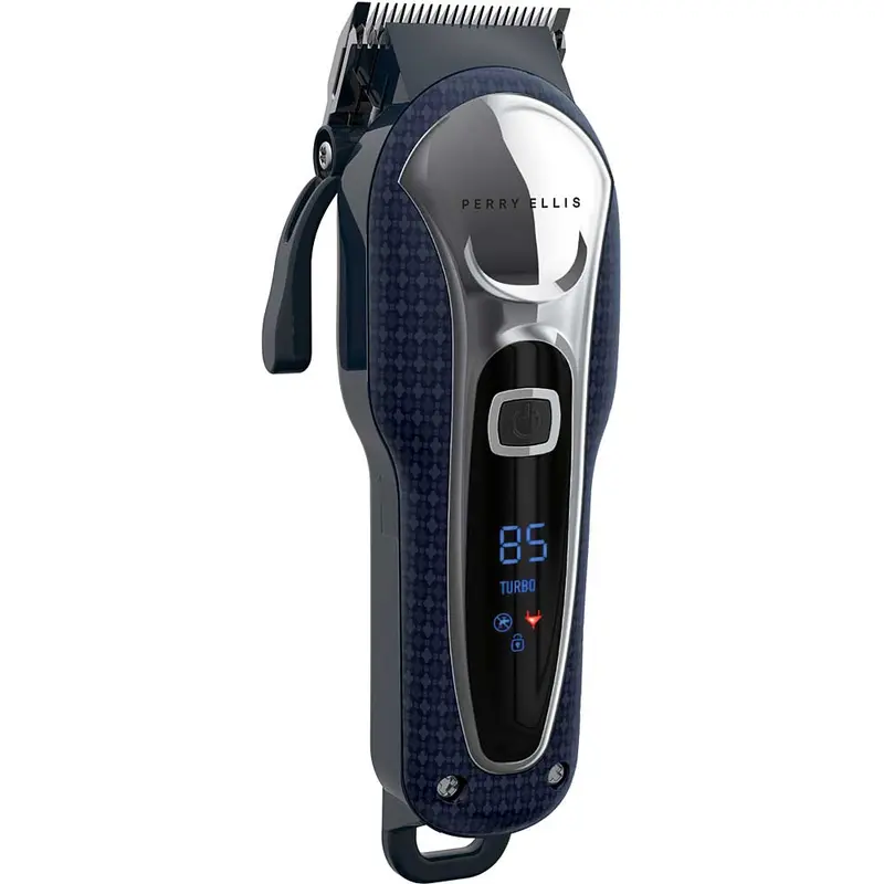 Nose, Ear & Beard Trimmer With Stand, Blue 1