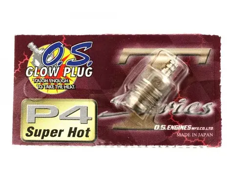 O.S. P4 Turbo Glow Plug "Super Hot" 1