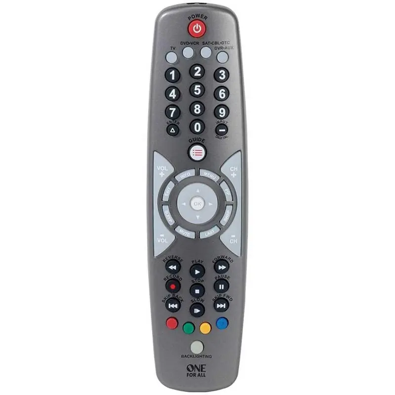 Oarn04s 4-Device Universal Remote, Silver 1