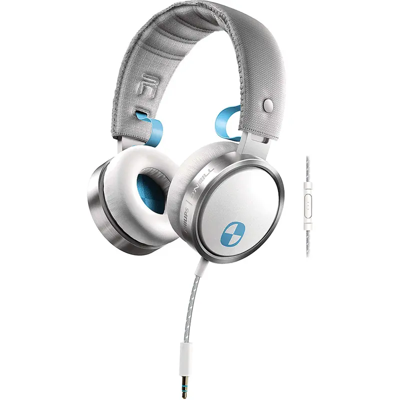 O'neill The Construct Headband Headphones W/Mic, White 1