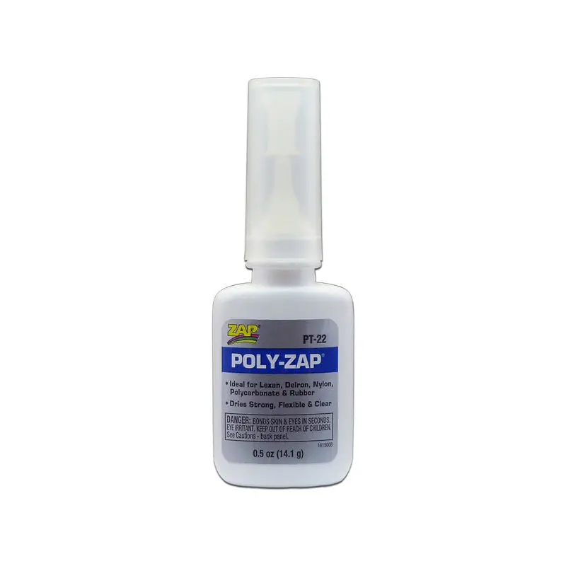 Pacer Technology Poly-Zap Glue, 1/2 Oz 1