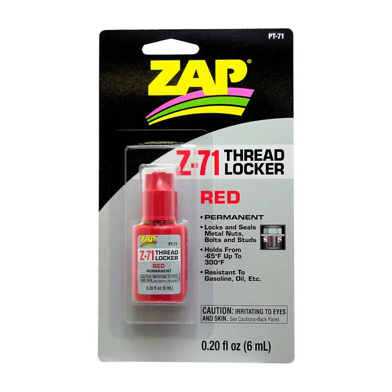 Pacer Technology Z-71 Red Thread Locker (.20Oz) 1
