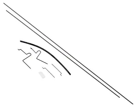 Parkzone Elevator/Rudder Pushrod Set. 1