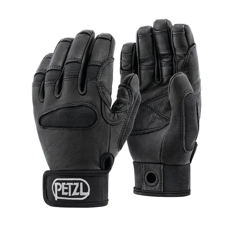 Petzl K53 Cordex Plus Belay/Rappel Gloves, Black 1