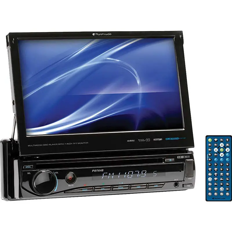 Pi9760 Single Din In-Dash Dvd, Mp3, Cd, Am/Fm Receiver 1