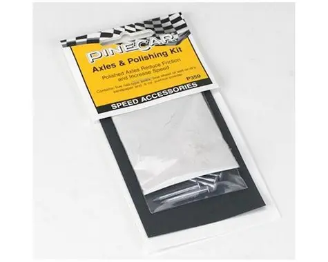 Pinecar Axles & Polishing Kit 1