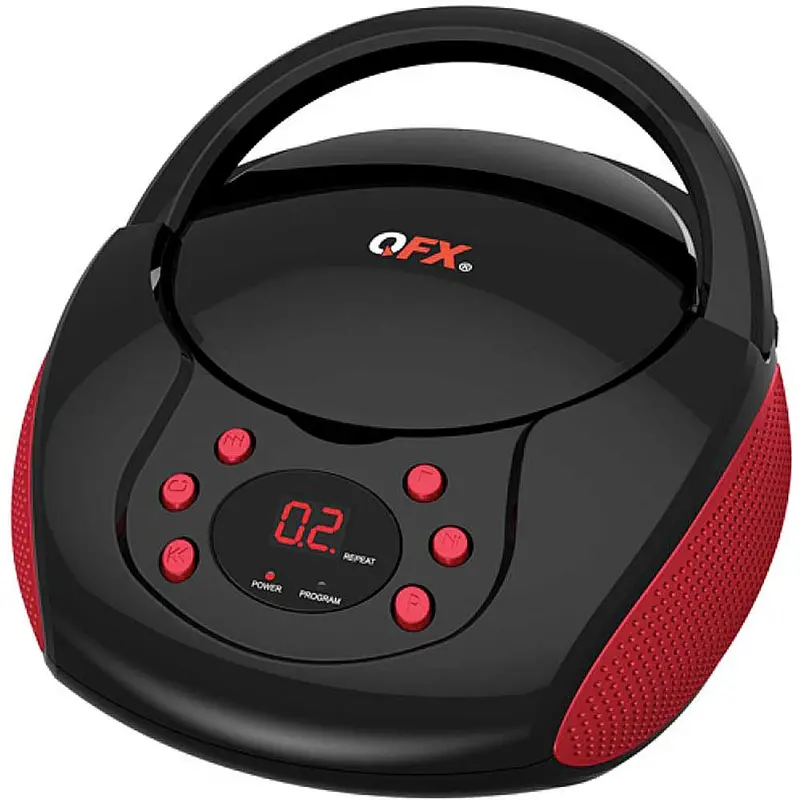 Portable Am/Fm Radio Cd Player, Red 1