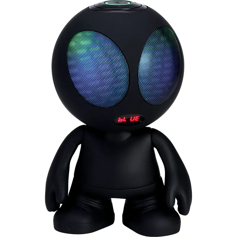 Portable Bluetooth® Alien Speaker, Black 1