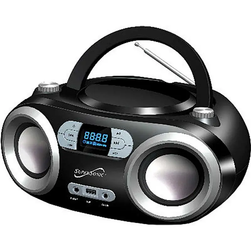 Portable Bluetooth® Audio System, Black 1