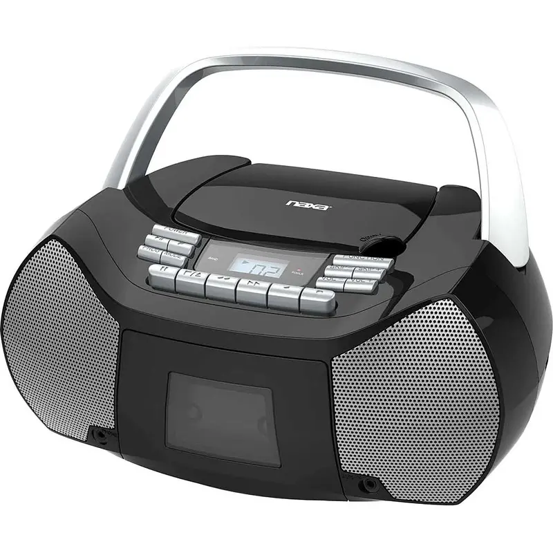 Portable Cd/Cassette Boombox 1