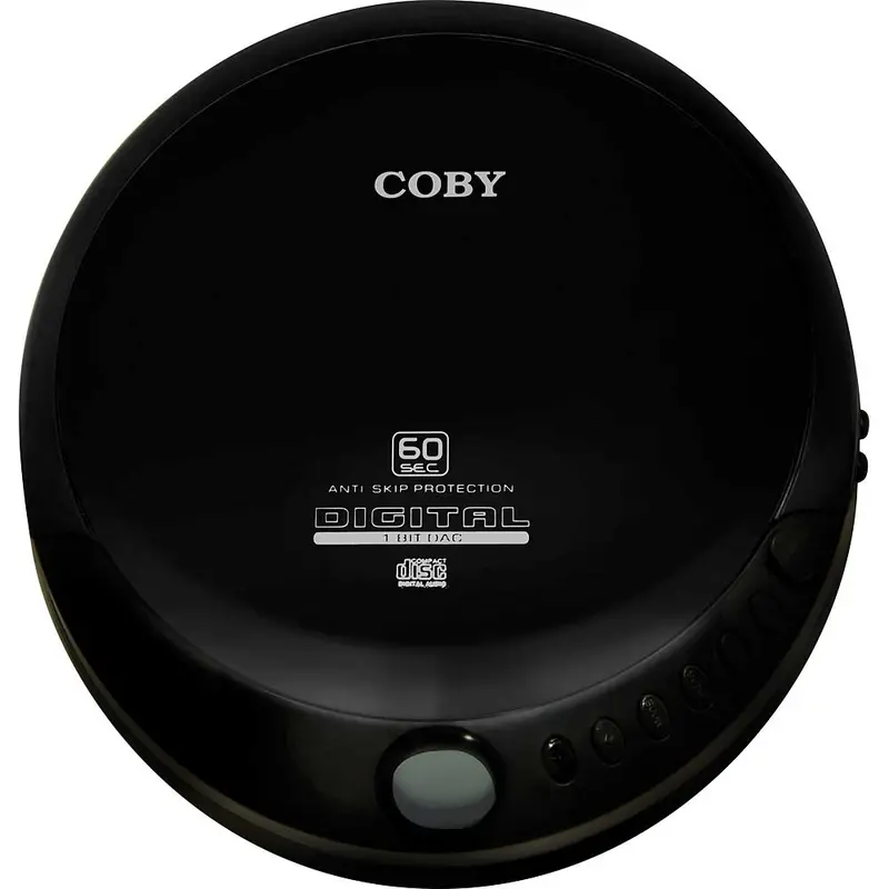 Portable Compact Cd Player, Black 1