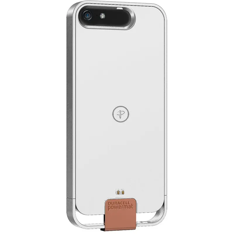 Prca5w2 Duracell Powermat-Wireless Charging Case For Iphone5s, White 1
