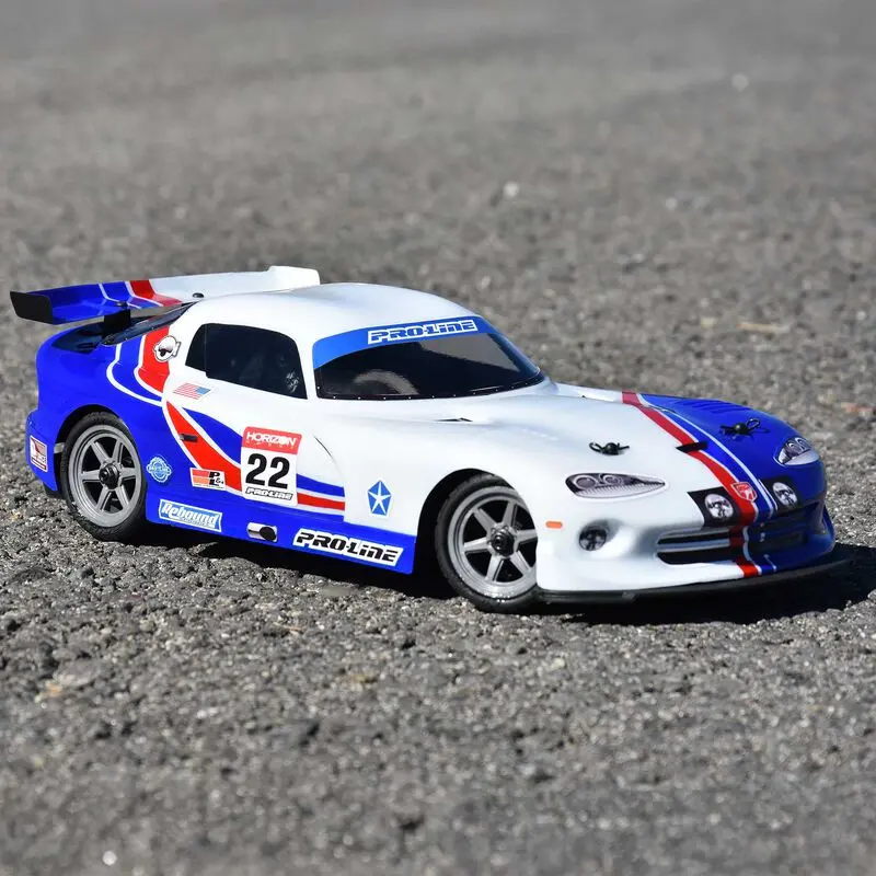 Pro-Line 1/12 Pre-Cut 2002 Dodge Viper Gts Clear Body: Losi Grom Racecar 1