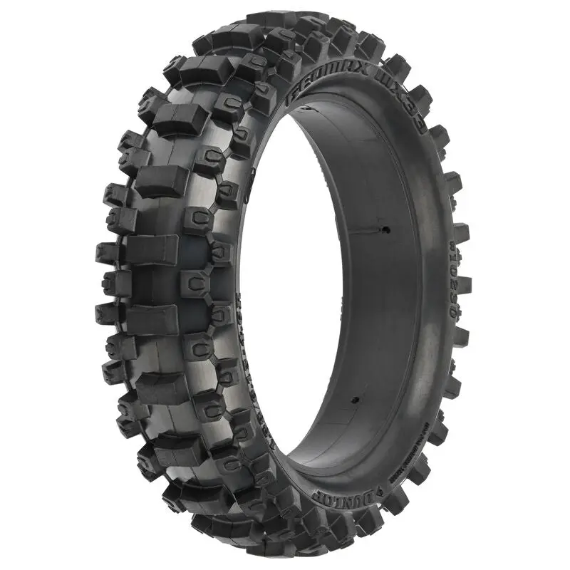 Pro-Line 1/4 Dunlop Geomax Mx33 V2 Cr4 Rear Tire Mtd Sleeve: Pro-Spec Wheel Pro1023011 1