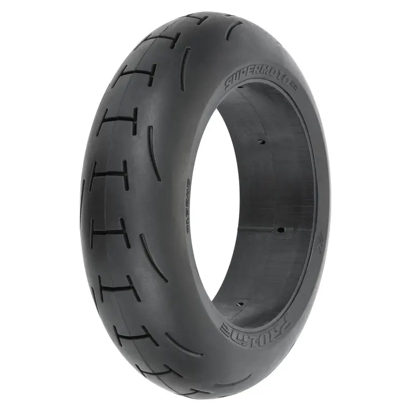 Pro-Line 1/4 Supermoto 2.0 S3 Rear Tire Mtd Sleeve: Pro-Spec Sm Rear Wheel 1