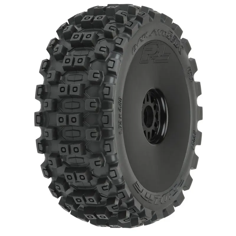 Pro-Line 1/8 Badlands Mx M2 Front/Rear Buggy Tires Mounted 17Mm Black (2) 1