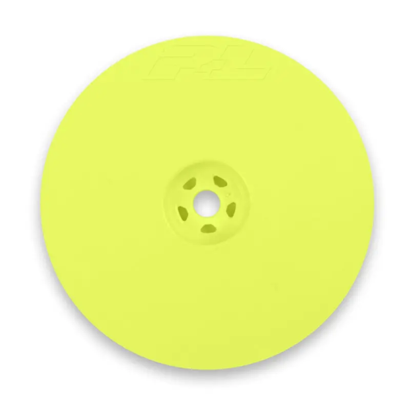 Pro-Line Velocity 2.2" Rear Wheels W/12Mm Hex (2) (Tlr22/B4.2/Rb6) (Yellow) *Clearance 1