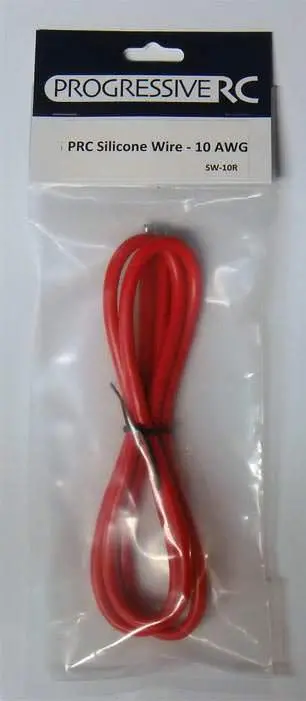 Progressive Prc Silicone Wire - 10 Awg Red 1
