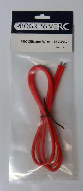 Progressive Prc Silicone Wire - 12 Awg Red 1