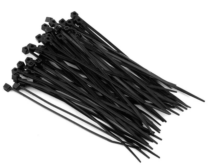 Protek Rc 2X100mm Zip Ties (Black) (50Pcs) 1