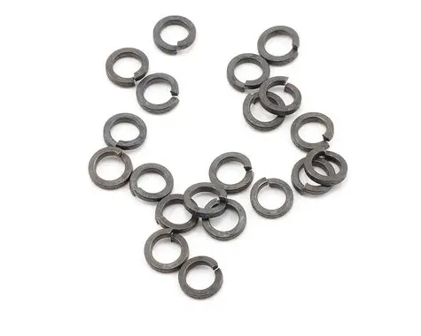 Protek Rc 3Mm "High Strength" Black Lock Washers (20) 1