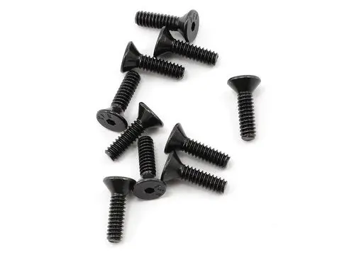 Protek Rc 4-40 X 7/16" "High Strength" Flat Head S 1