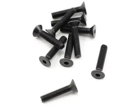 Protek Rc 4X20mm "High Strength" Flat Head Screws (10) 1