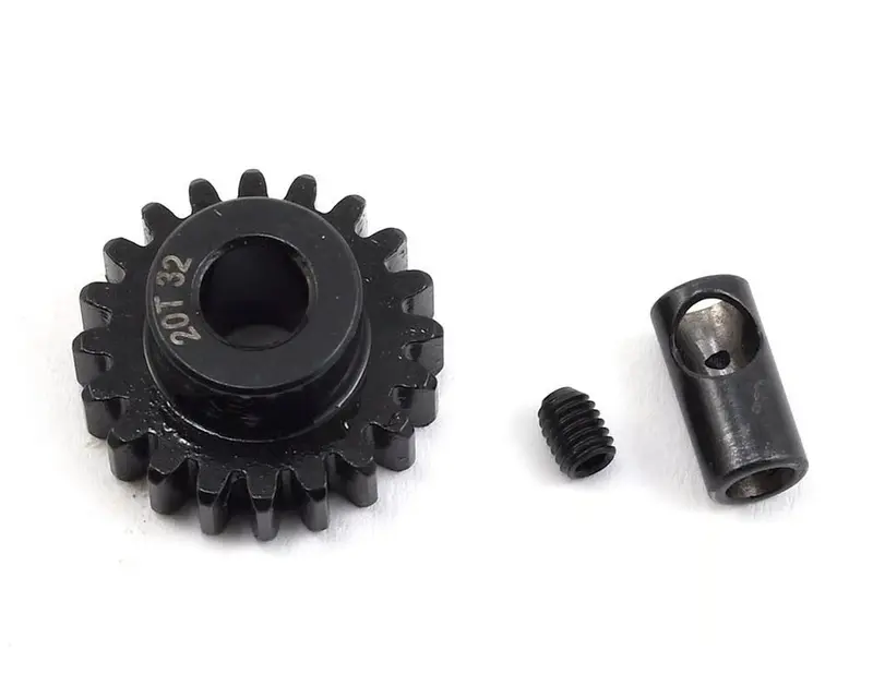 Protek Rc Steel 32P Pinion Gear W/3.17Mm Reducer Sleeve (Mod .8) (5Mm Bore) 10