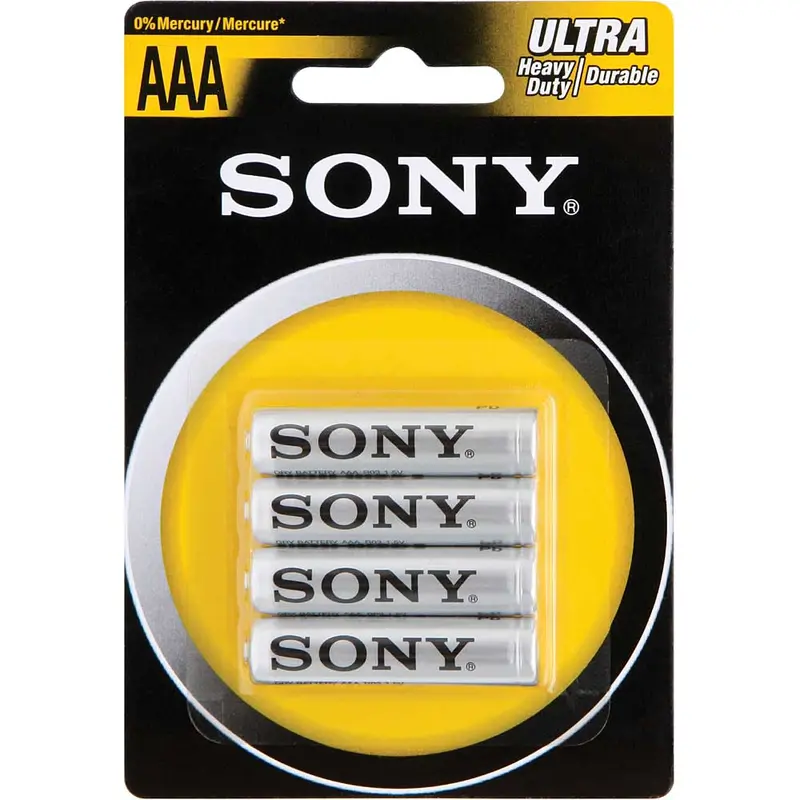 R03nub4a Aaa Carbon-Zinc Batteries, 4-Pack 1