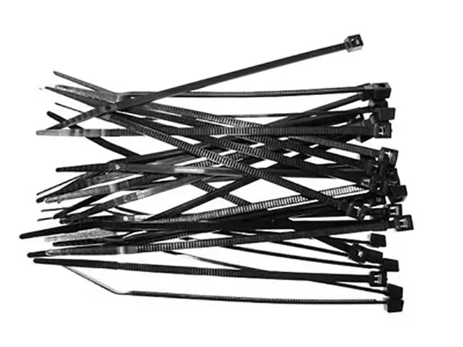 Racers Edge 4" Black Zip Tie Wraps (30) 1