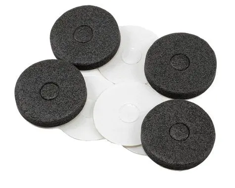 Racers Edge Maxi Mount Body Foam Pad & Plastic Disk (4) 1