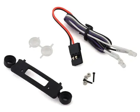 Rc4wd Headlight Insert W/ Led Light-Axial Scx24 Wrangler 1