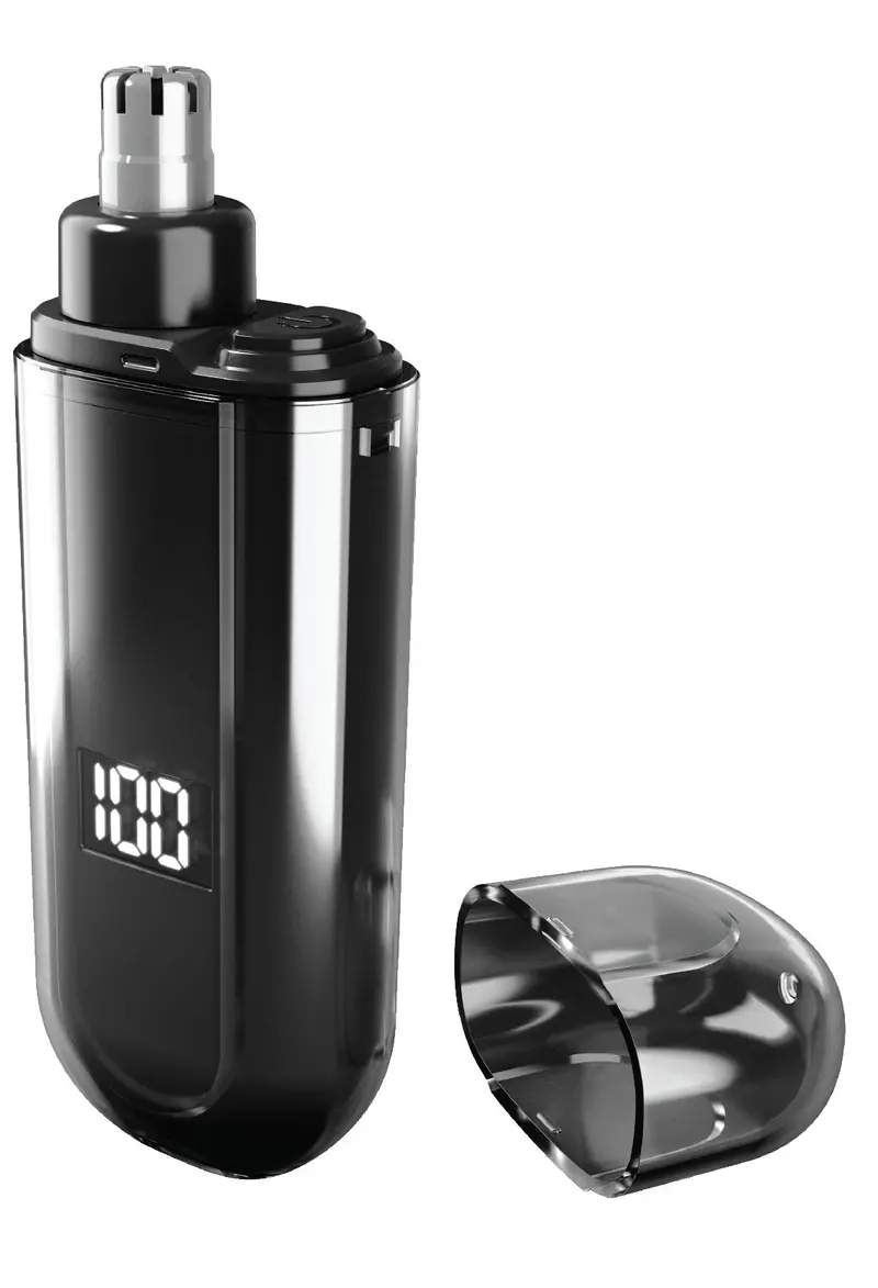 Rechargeable Nose & Ear Hair Trimmer With Stainless Steel Blades 1