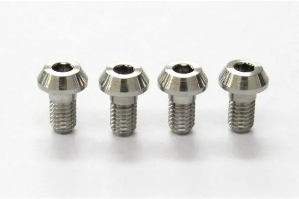 Reve D: Spm Titanium Spur Gear Screws (4 Pieces) (Rt-008A) 1