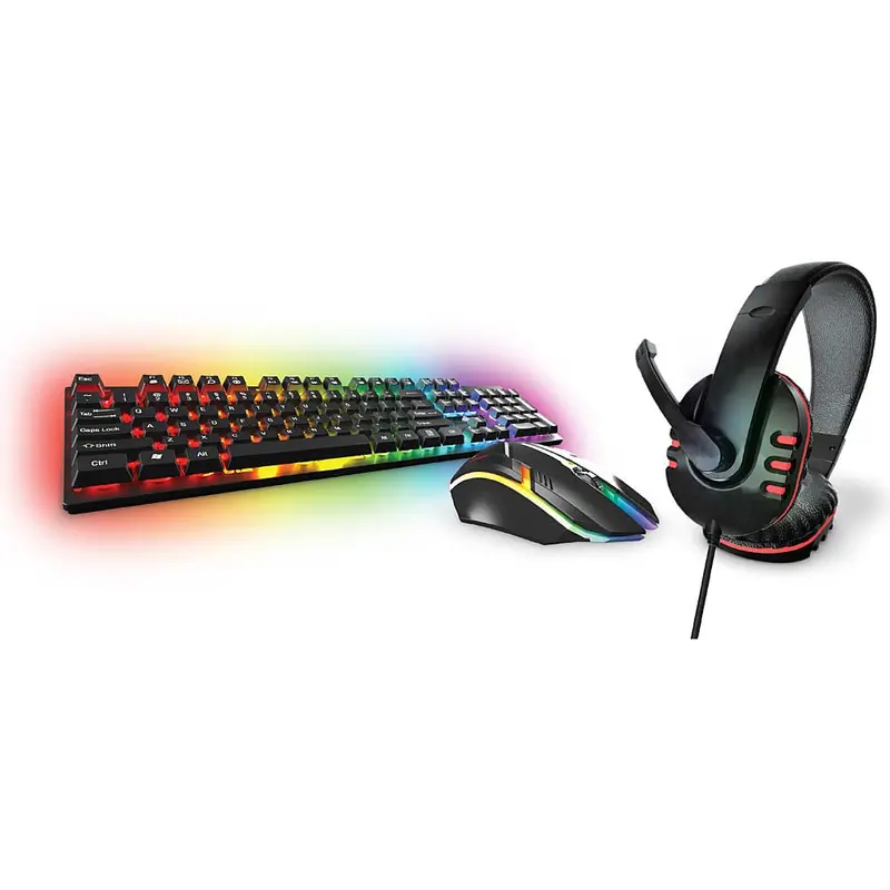 Riot Squad, 3-In-1 Gaming Accessories Bundle 1