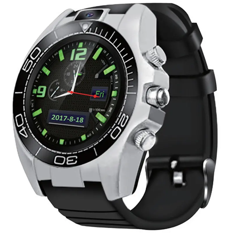 Rolex Looking Smartwatch, Silver 1