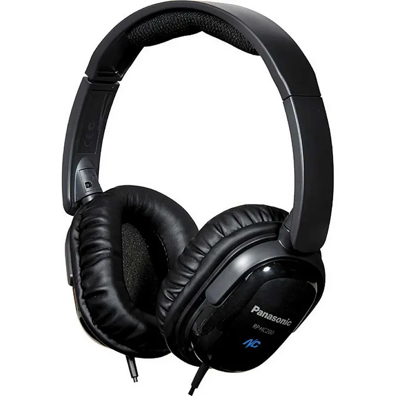 Rp-Hc200k Noise Cancelling Headphones, Black 1