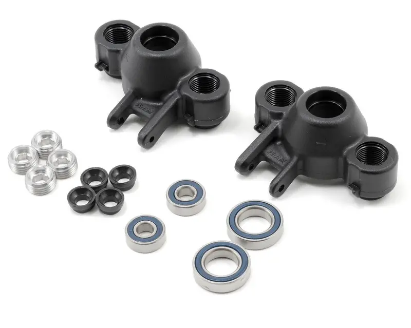 Rpm Axle Carriers & Oversized Bearings (Black) (Revo/Slayer) (2) 1