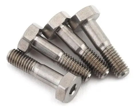 Ruddog Revolution Design B74 Titanium Lower Shock Screw Set (4) 1