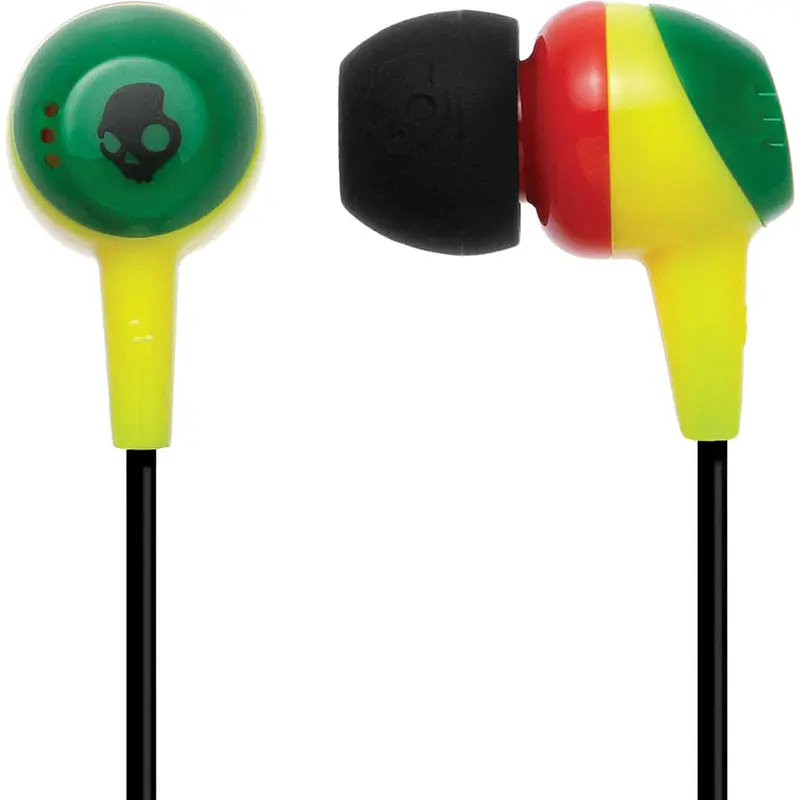 S2dudz-058 "Jib" In-Ear Buds, Rasta 1