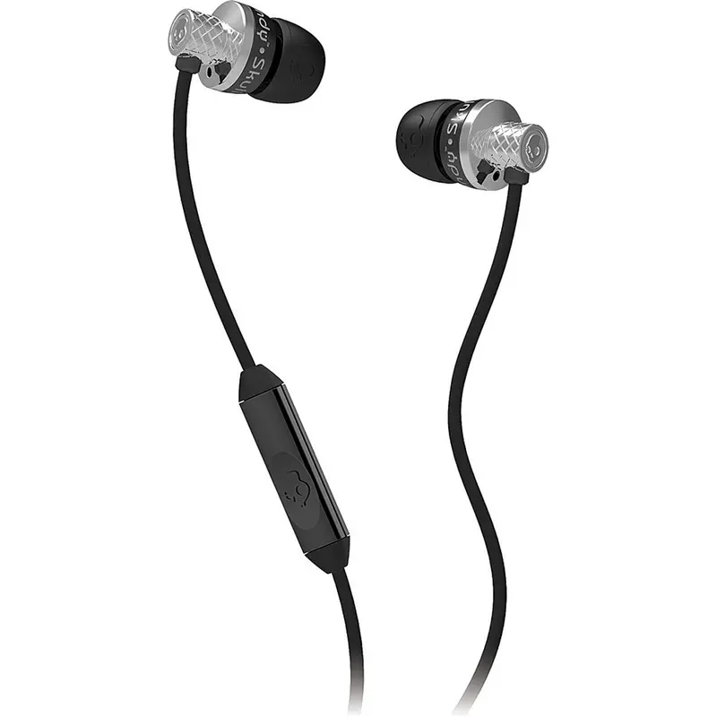 S2ttdy-016 "Titan" Mic'd Earbuds, Chrome Black 1