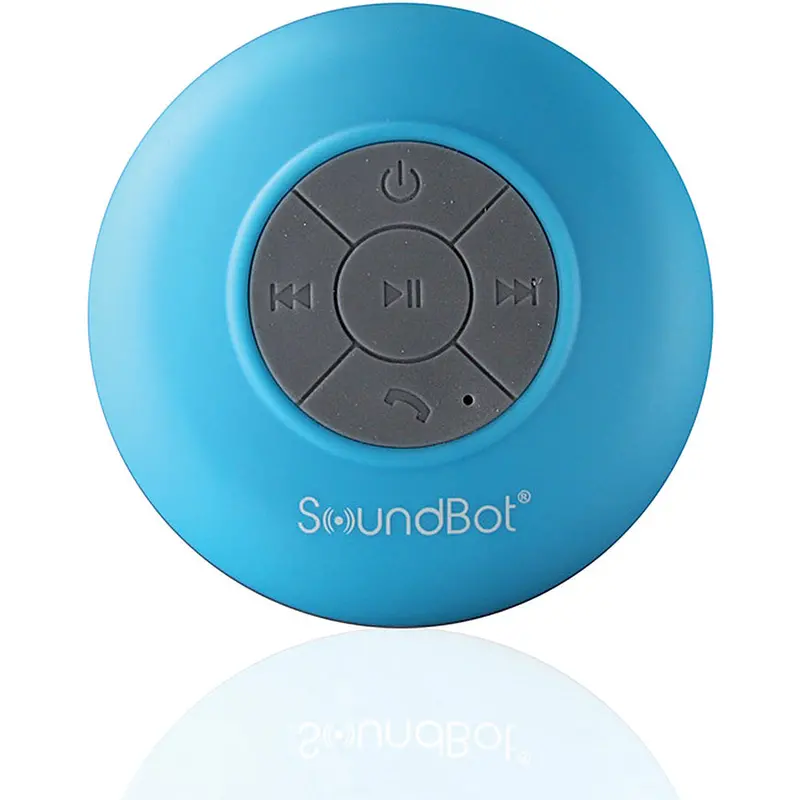 Sb510-Blu Water Resistant Bluetooth Shower Speaker, Blue 1