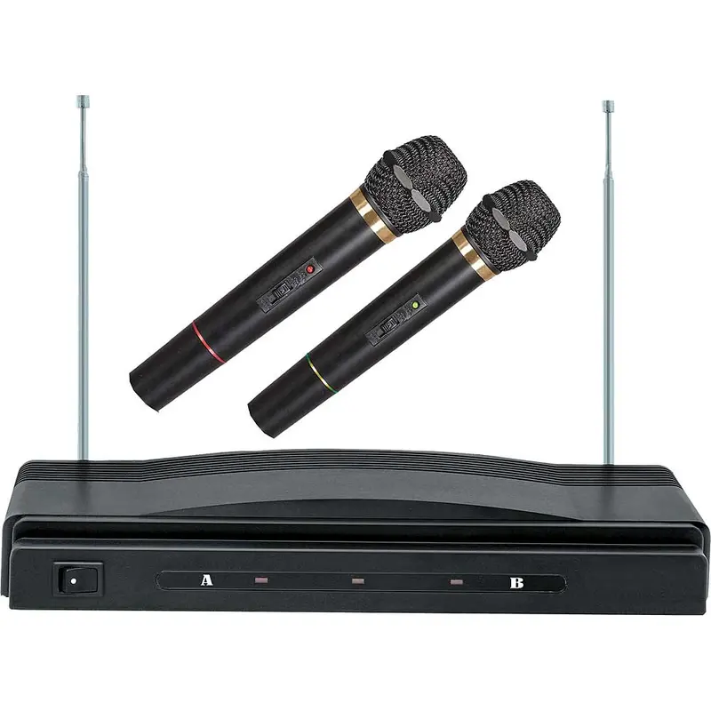 Sc-900 Professional Wireless Dual Microphone System Kit 1