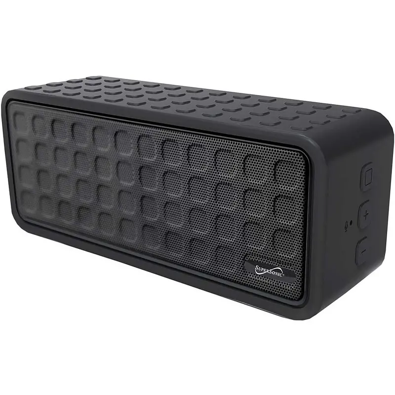 Sc1366btbk Portable Bluetooth Rechargeable Speaker, Black 1