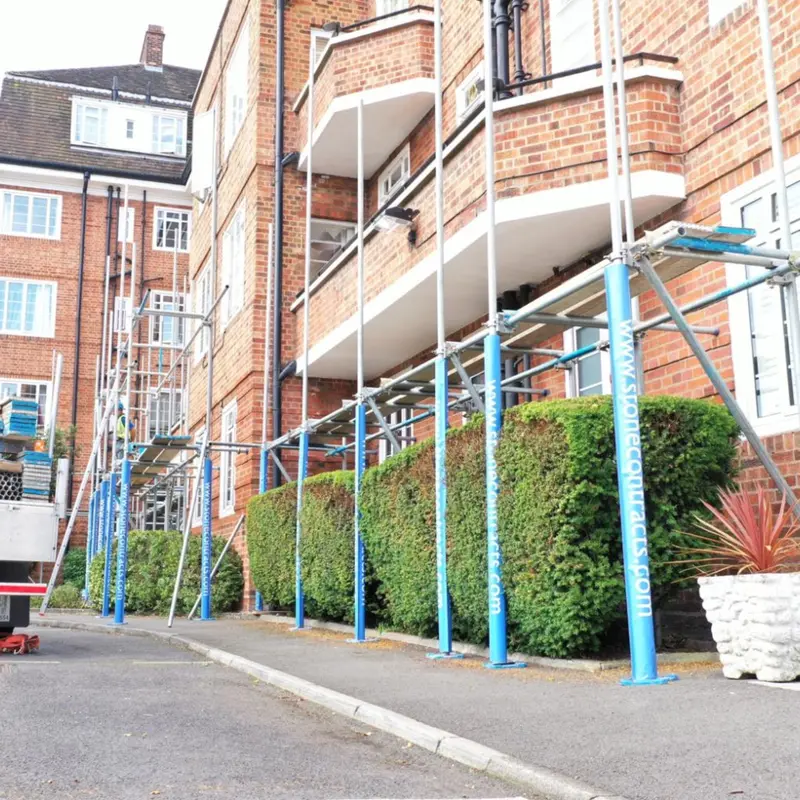 Scaffold Tube Banner Sleeve (2M) Print Your Company Name 1