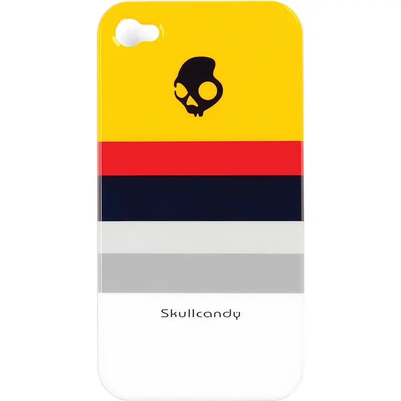 Scpcdz154 Iphone 4 Clip-On Case, Yellow Stripe 1