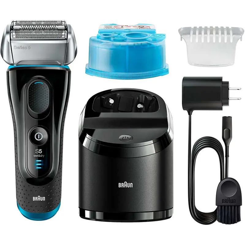 Series 5 Men's Rechargeable Electric Shaver With Cleaning Station 1