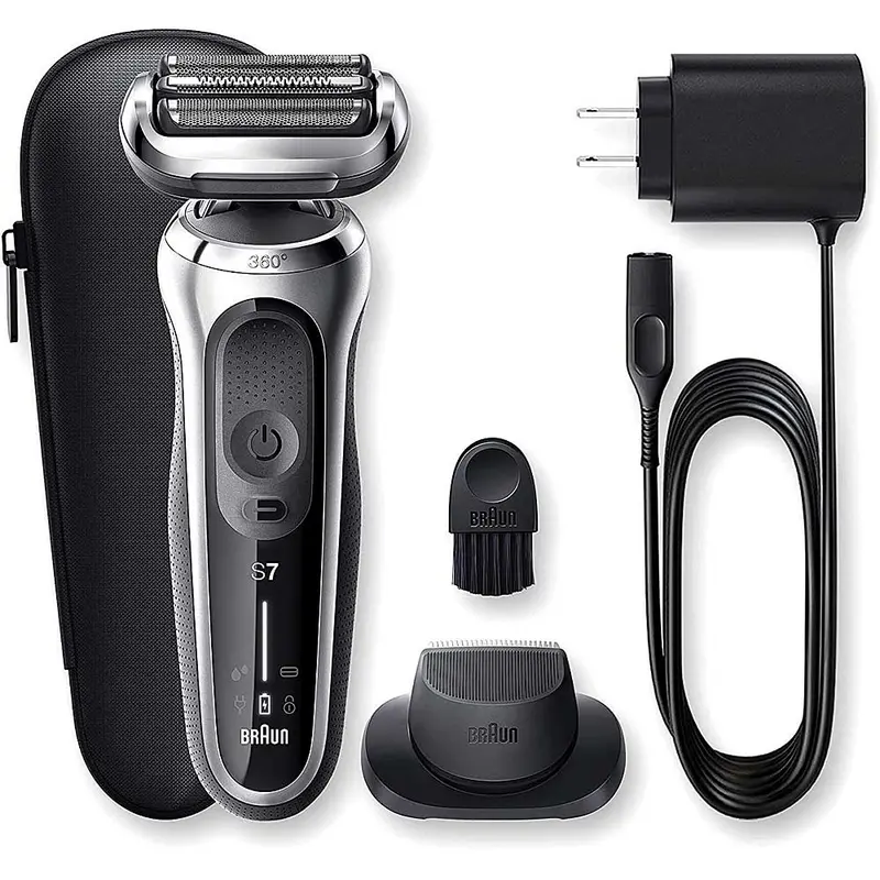Series 7 360 Flex Head Electric Shaver With Precision Trimmer, Rechargeable, Wet & Dry And Travel Case 1